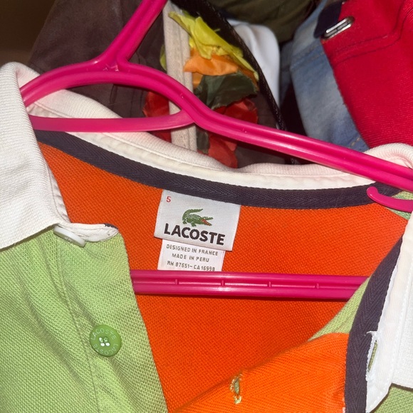 Green Lacoste Polo - Picture 2 of 3